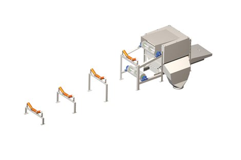 Intermediary distribution carts