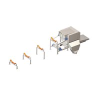 Intermediary distribution carts